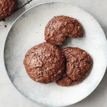 Chocolate Almond Cookies, GF